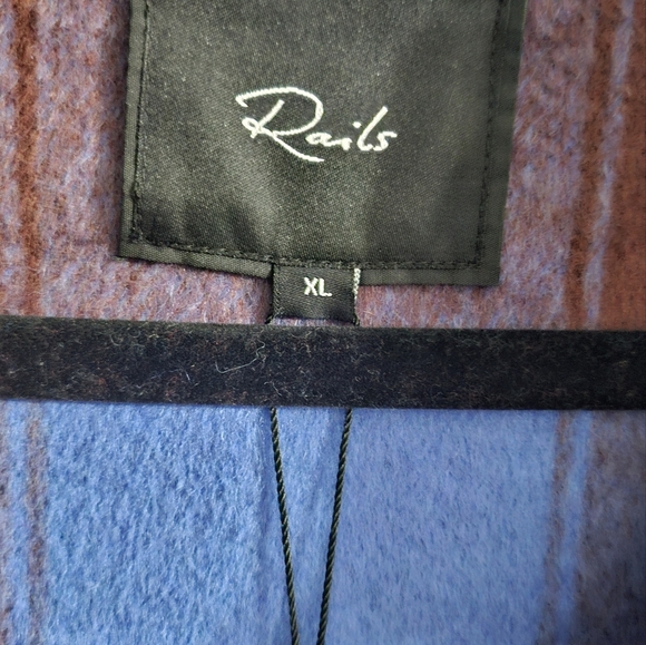 Rails Steffi Jacket Cobalt Chocolate - Picture 5 of 8